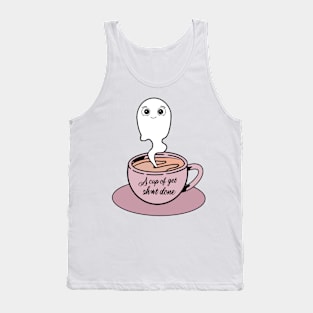 A cup of get sh*t done Illustration Tank Top